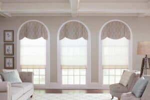 drapery for living room in the spring