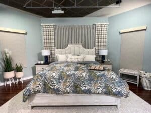 drapery kl interiors llc bedroom